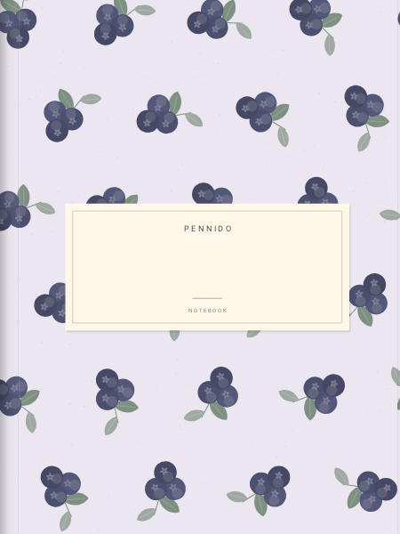 Blueberry — Notebook covers