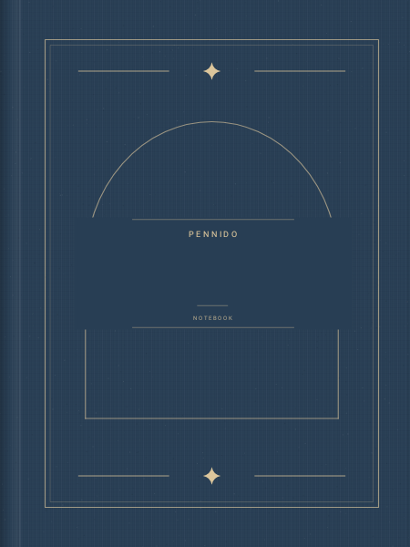 Midnight binding — Notebook covers