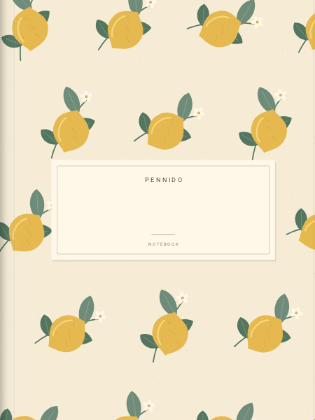 Lemon garden — Notebook covers
