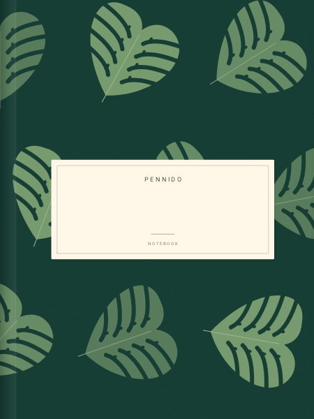 Monstera — Notebook covers