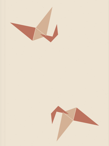 Paper cranes — Notebook covers
