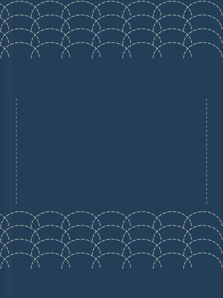 Sashiko stitching — Notebook covers