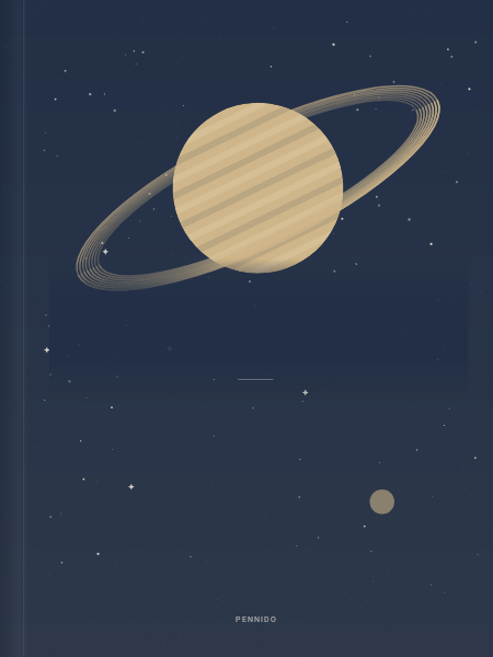 Saturn — Notebook covers