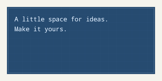 Technical drawing — Text box designs