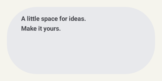 Capsule — Text box designs