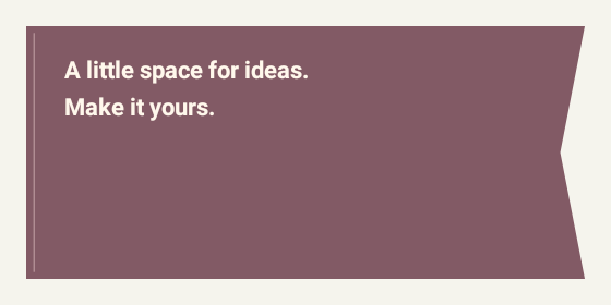 Ribbon heading — Text box designs