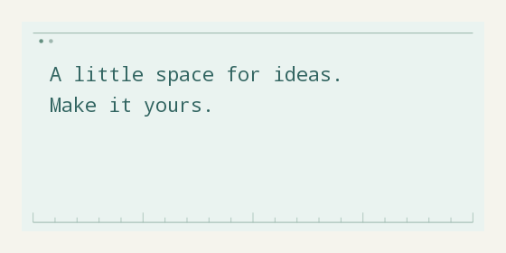 Observation — Text box designs