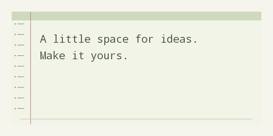 Ledger — Text box designs