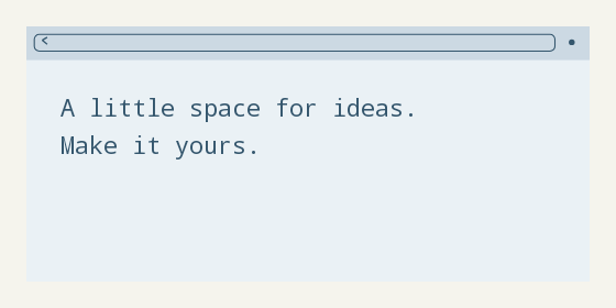 Browser window — Text box designs