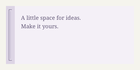 Definition — Text box designs