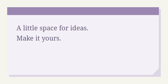 Flashcard — Text box designs
