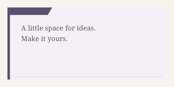Theorem — Text box designs